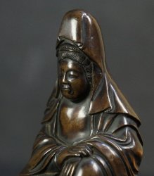 Buddhist Kannon lost wax 1830