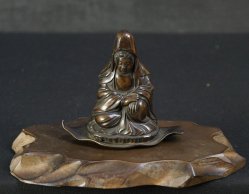 Buddhist Kannon lost wax 1830
