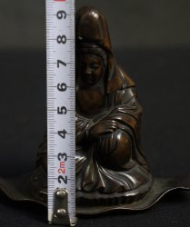 Buddhist Kannon lost wax 1830