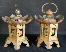 Buddhist lamp Tsuridoro 1880