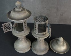 Buddhist lamps 1800