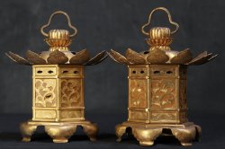 Buddhist lantern Tsuridoro1900