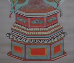 Buddhist scroll Butsu-e 1900