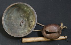 Buddhist small portable bell 1900