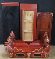 Buddhist temple altar 1900