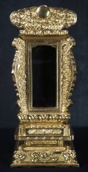 Buddhist temple altar 1980C