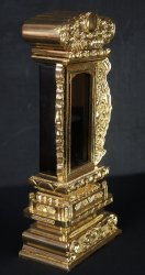 Buddhist temple altar 1980C