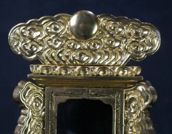 Buddhist temple altar 1980C