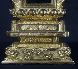 Buddhist temple altar 1980C