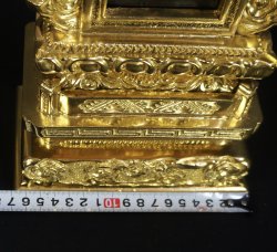 Buddhist temple altar 1980C