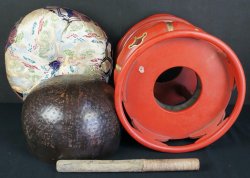 Buddhist temple bell 1950