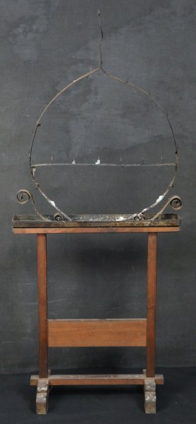 Buddhist temple candle stand 1900