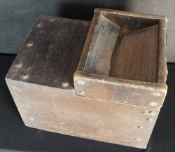 Buddhist temple charity box 1800