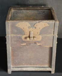 Buddhist temple charity box 1800