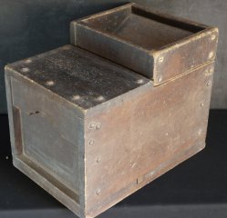 Buddhist temple charity box 1800