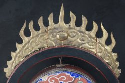 Buddhist temple drum 1800s