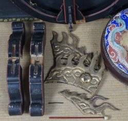 Buddhist temple drum 1800s