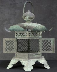 Buddhist temple lamp 1820