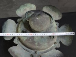 Buddhist temple lamp 1820