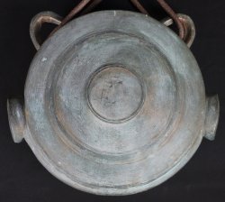 Buddhist temple pray bell 1840