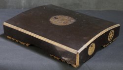 Buddhist wood box 1900