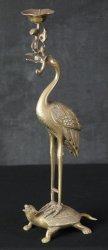 Butsudan candle stand1950B