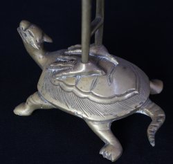 Butsudan candle stand1950B