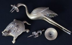 Butsudan candle stand1950B