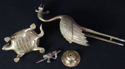 Butsudan candle stand1950B