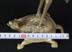 Butsudan candle stand1950B