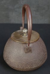 Cast iron kettle 1950