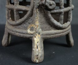 Cast iron Tsuridoro 1900