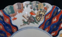 Ceramic plate Imari 1800s