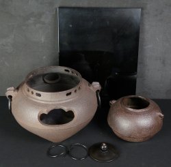 Chagama lacquered Dai 1970