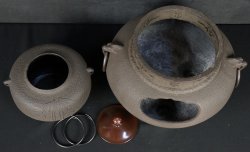 Chagama sand cast Japan 1980