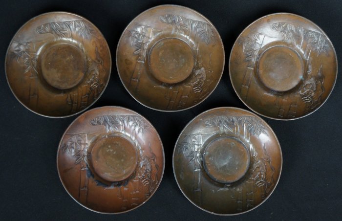 Chataku cup holders 1900s