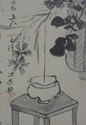 China Sumi paiting 1880
