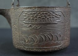 Choshi kettle 1800 Maki-e