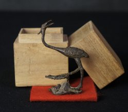 Crane and the frog 1800