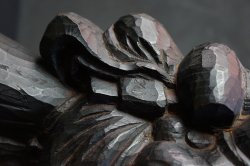 Daikoku god 1900 Keyaki