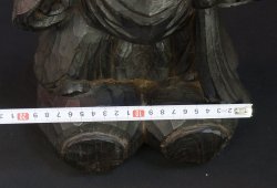 Daikoku god 1900 Keyaki