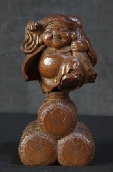 Daikoku Kiri wood 1900