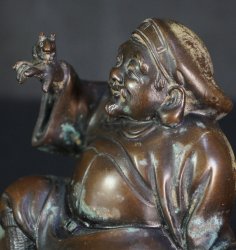 Daikoku Shinto bronze 1900