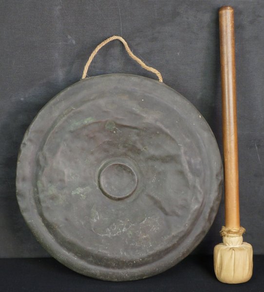 Dora temple bronze Gong 1800s  