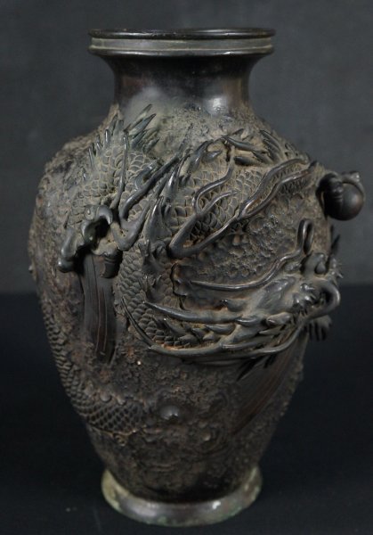 Dragon Meiji bronze 1880