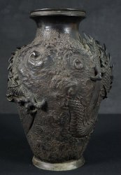 Dragon Meiji bronze 1880
