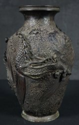 Dragon Meiji bronze 1880