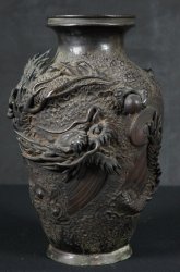 Dragon Meiji bronze 1880