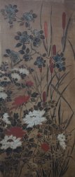 Antique wild flowers 1700