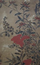 Antique wild flowers 1700